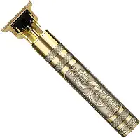 Máquina de Cortar Cabelo e Barba Profissional Sem Fio Recarregável Motor Potente Design com Dragão