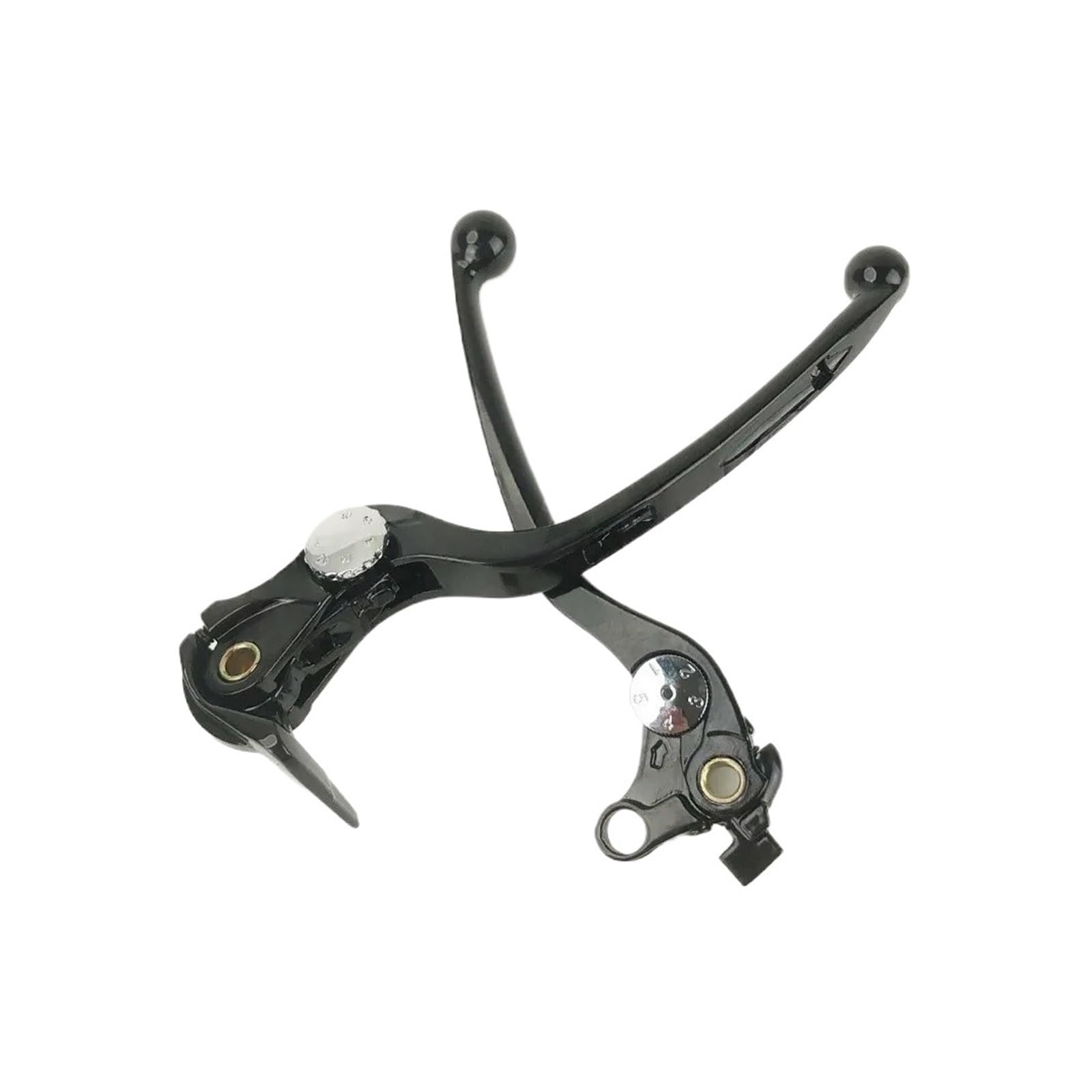 WKDYRIWO for Suzuki K7 GSX-R1000 GSXR1000 GSXR GSX-R 1000 2007 2008 07 08 Motorcycle Black Silvery Front Brake Clutch Levers Aluminum Motorcycle Brake Clutch Levers