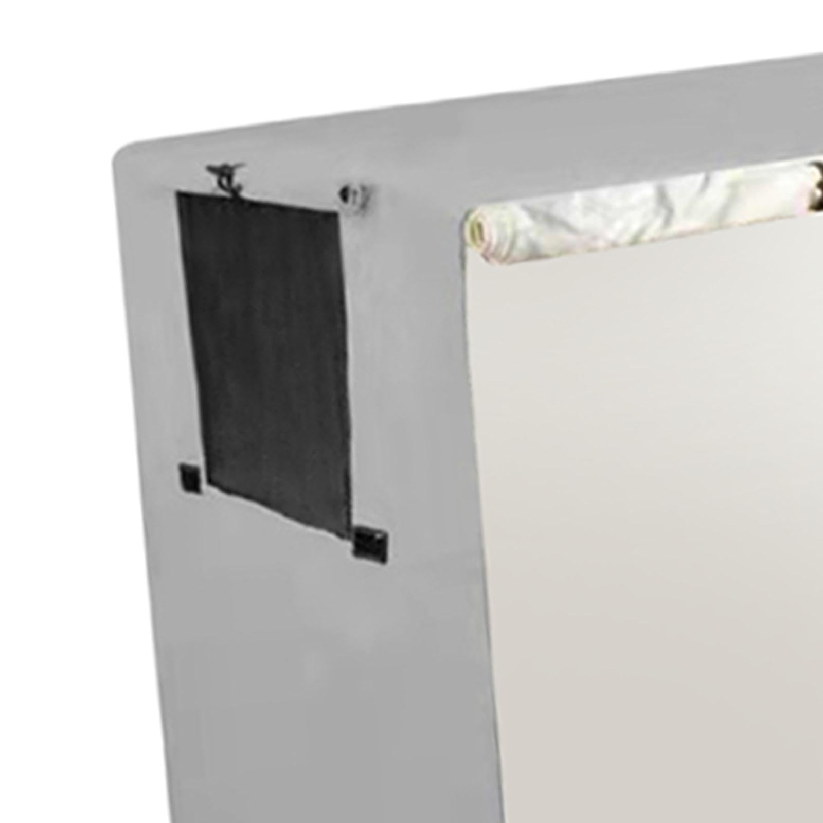 210 Oxford-Stoff-Abdeckung für Haustierhütten, Hundekäfig-Abdeckung für drinnen und draußen, 107cmx69cmx75cm