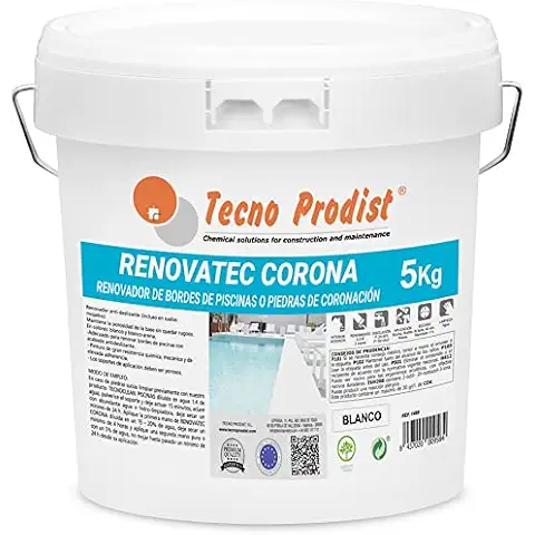 Tecno Prodist RENOVATEC CORONA Pintura renovación bordes de piscinas Cover