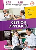 Gestion appliquée CAP Cuisine/ CAP Commercialisation et Services en Hôtel - Café - Restaurant 1ère et 2ème années élève - 2021