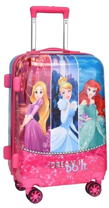 Image of ADSON PC Kids Trolley 360 Rotating Luggage 360 Wheels Non-Breakable Exclusive Edition 20 Inch Kids Hardsided Suitcase with 4 Wheels, 360 Wheel Travel Trolley Bag
