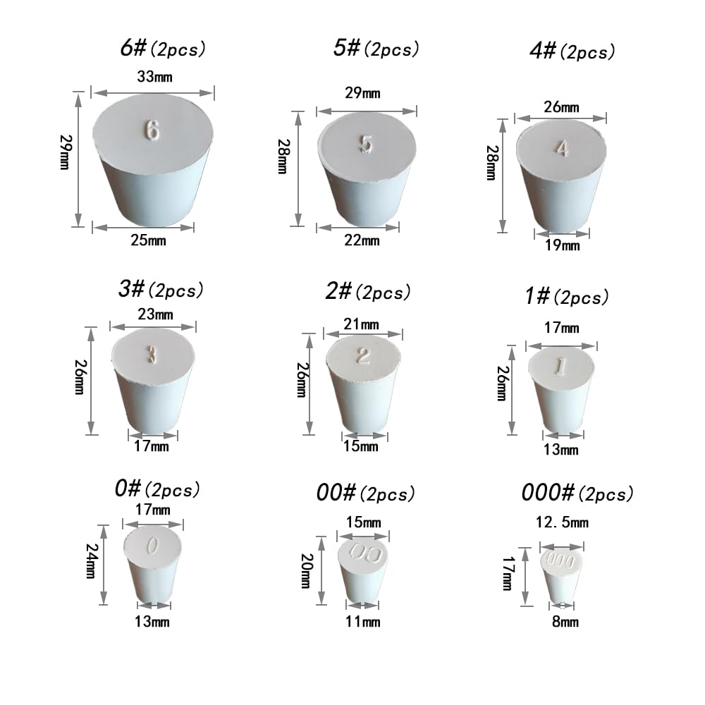 Bouchons En Caoutchouc Blanc Pour Bouteilles Et Cameroon
