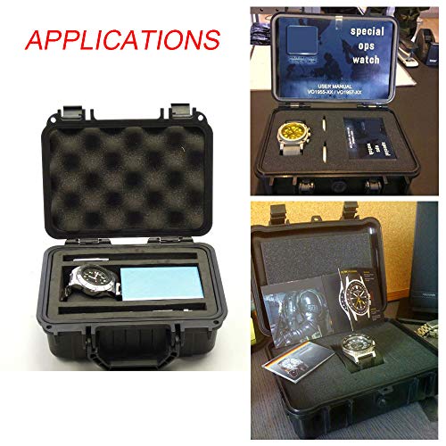 Pacote de Armazenamento, Romacci Caixa de segurança resistente à água em plástico ABS Caixa para fer