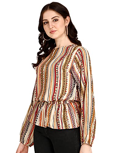 Image of DHRUVI TRENDZ Women Women Tops | Tops for Women | Tops for Jeans for Women | Rayon Tops for Women | Tops for Women | Western Tops for Women Stylish