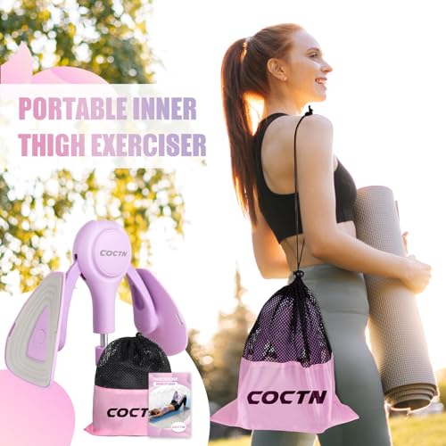 Thigh Trainer, 15-70LB Adjustable Resistance Inner Thigh Workout Equipment - image 7