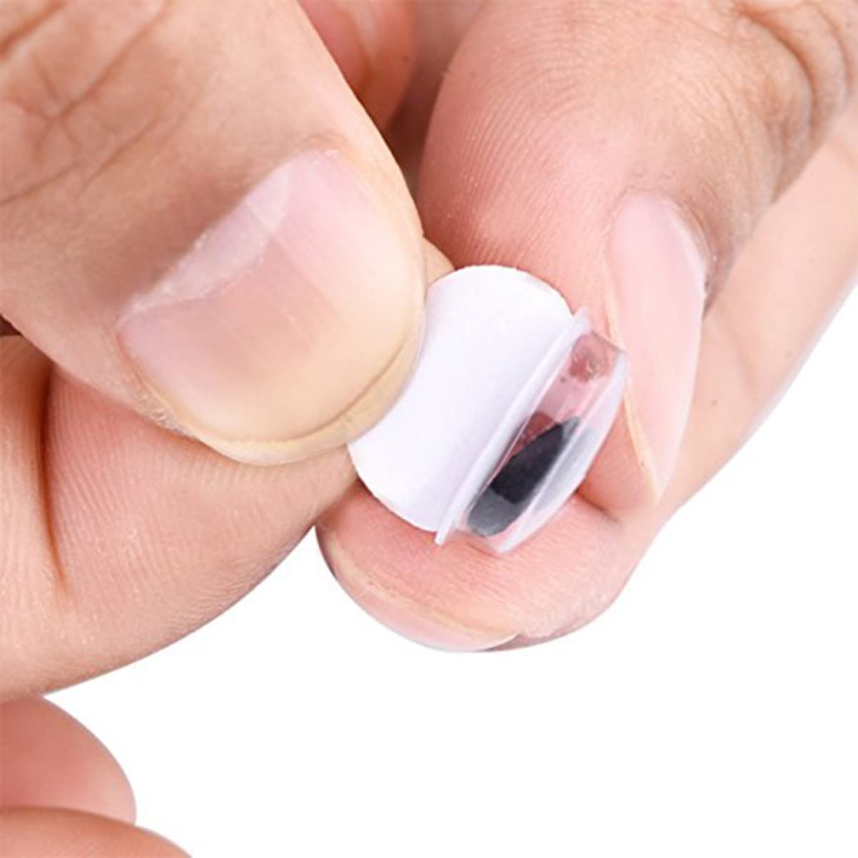 HOODANCOS DIY Craft Accessories 700 Pieces Round Googly Eyes with Strong Adhesiveness for Toys