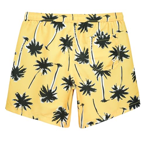 Image of maamgic Mens Slim Fit Swim Shorts Swim Trunks 7 inch Quick Dry Mens Bathing Suits with Mesh Lining