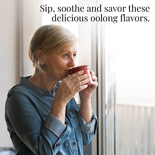 The Republic of Tea Peach Blossom Oolong Tea, 1.8 oz Tin, 36 Tea Bags