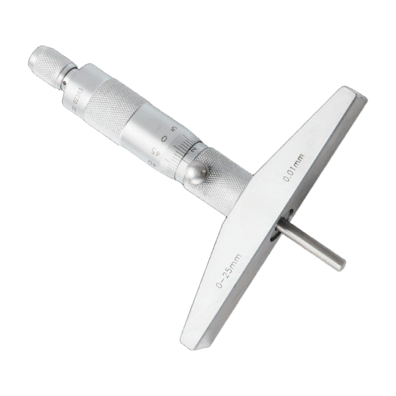 Mikrometr zewnętrzny, 0-300 mm, 0-25, 0-100, rozdzielczość 0,01(Depth 0-25mm płaska twarz)