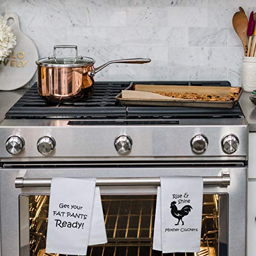 Decorative Kitchen Towels - Funny Kitchen Towels With Sayings, Tea Towels For Kitchen, Funny Dish Towels, Perfect For Housewarming Gift Christmas Mothers Day Birthday (Funny Sayings) #TOP2