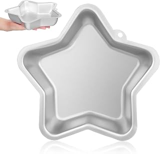 Five Point Star Cake Pan, Aluminum Alloy Bakeware for Desserts