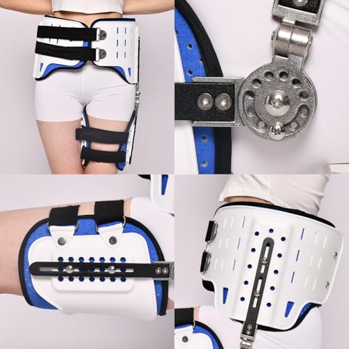 Faja de cadera ortesis ajustable para soporte y protección articular miniatura 4