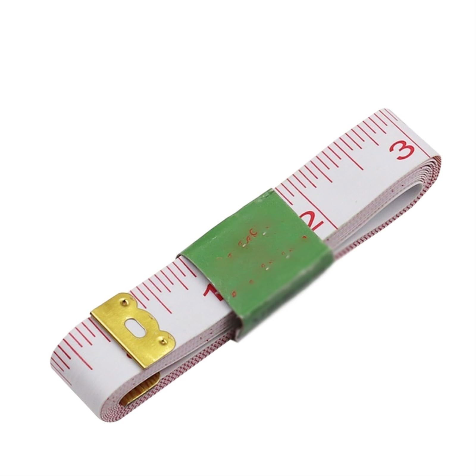 Cinta métrica, cinta métrica, cinta de costura a medida, cinta métrica corporal, regla suave, escala de doble cara for confección de vestidos (color: blanco) (rosa)(White)