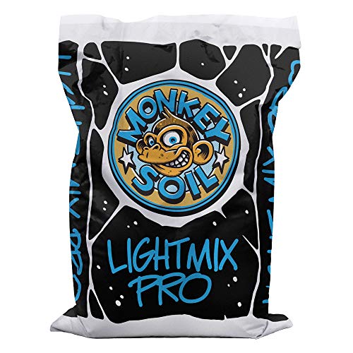 MONKEY SOIL Tierra para Plantas Marihuana 50L Exterior/Interior Sustrato Abono Universal Vegetal Cultivo Orgánico Cannabis - Horticultura con Fertilizantes Bio Ecológicos Cover