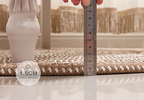 Alfombra tejida premium para el suelo del dormitorio principal 3