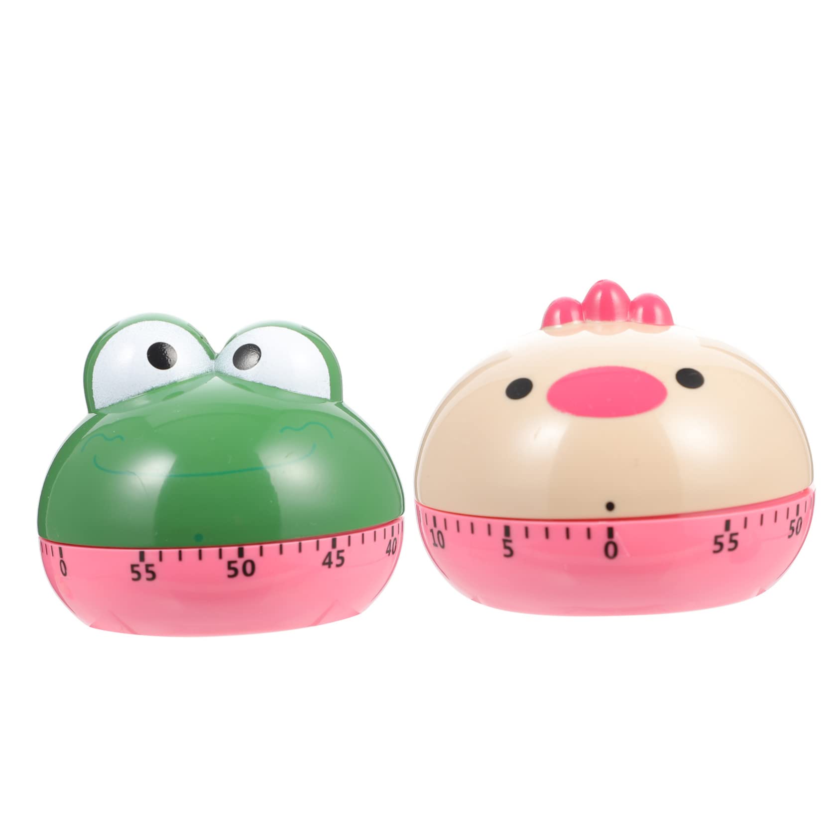 TOPBATHY 2piezas Temporizador Mecánico Cocina Unidades Dibujos Animados Fácil De Usar