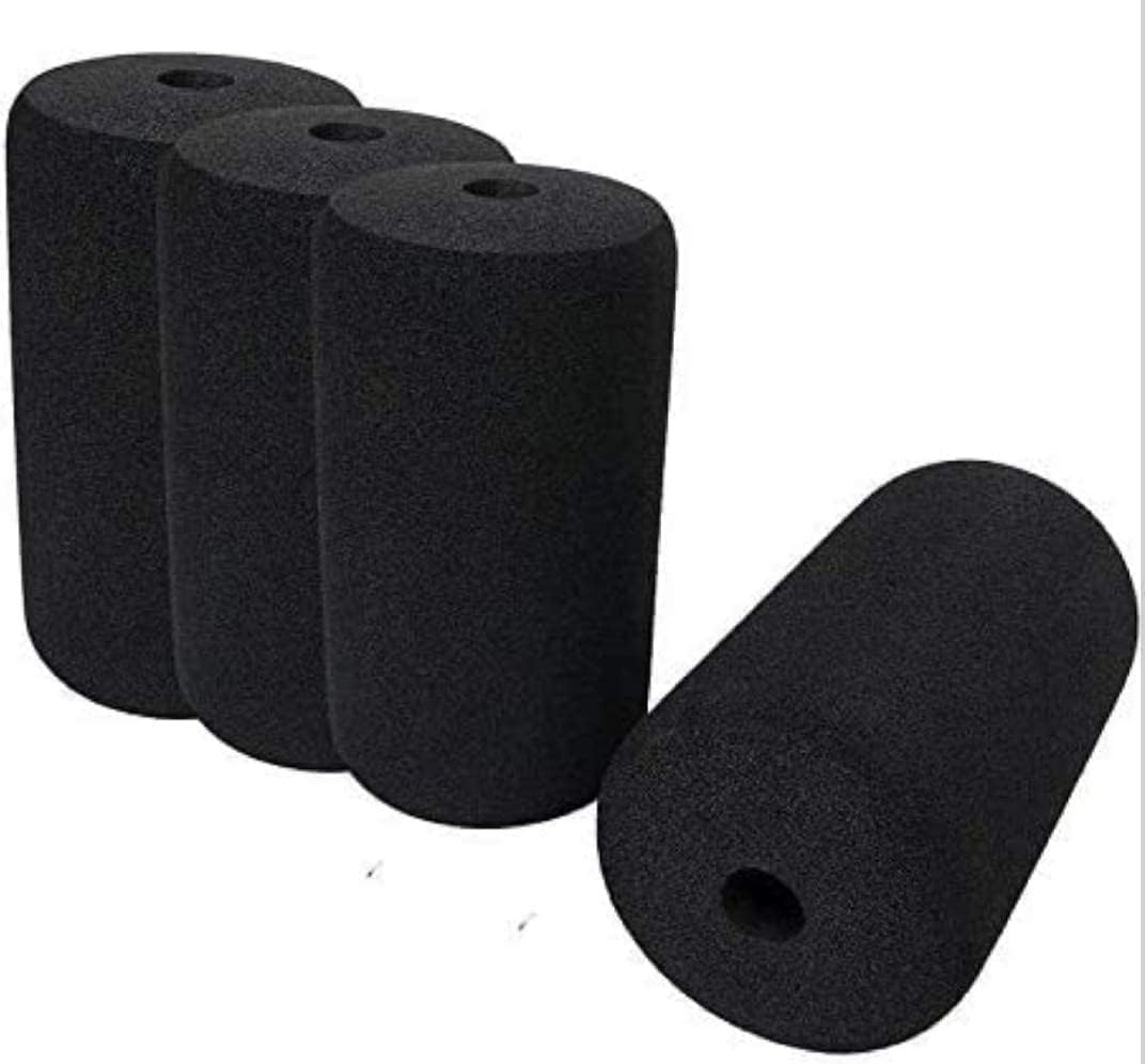 RUBBER FOAM ROLLER FOR GYM MACHINE STANDERED SIZE (PACK OF 4) | Foam Roller Pad for Gyms | Gym Bench Sponge | Soft Cushion for gym-image-46