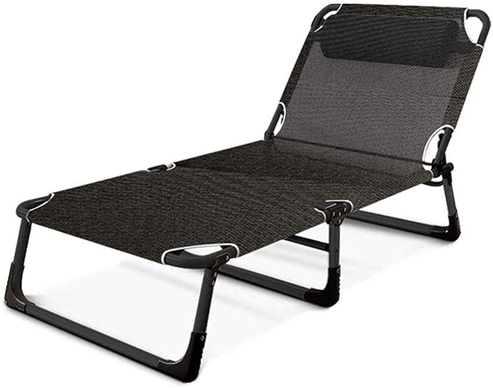 Chaise longue de jardin inclinable idéale pour vos moments de détente au bord de la piscine