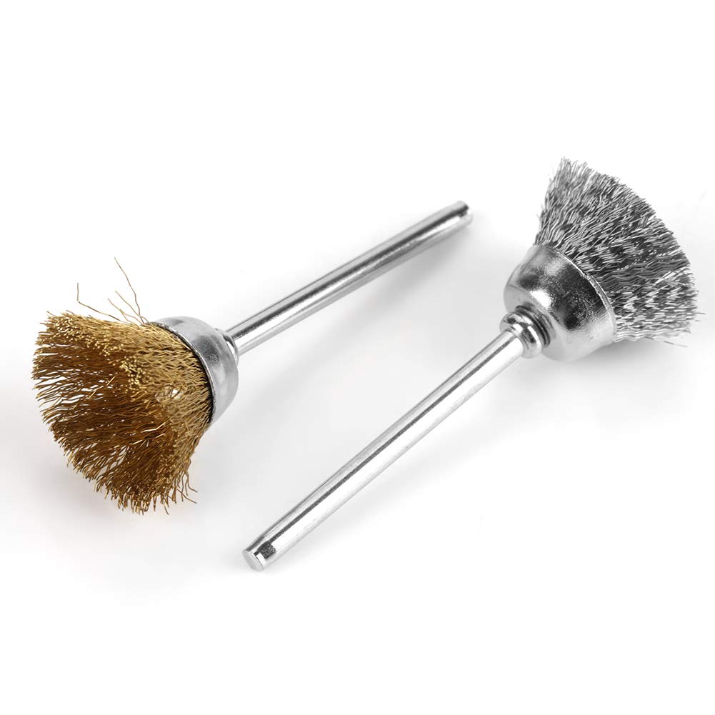 Pennelli A Filo In Ottone 45pcs Pennelli A Filo Set Per Accessori Utensili Rotanti Polish Pulito DUO ER - Foto 2