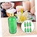 TOVINANNA 6pcs Beauty Essential Oil Bottles Empty Travel Lotion Containers Dropper Perfume Dispensers Portable