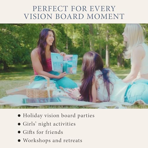 Vision Board Book – Clip Art Magazin Supplies 2023,800+ kategorisierte Bilder und Zitate,Ästhetisches Traumbrett für Visualisierung & Bestätigungen – Stimmungsbrett für Zielsetzung und Manifestation