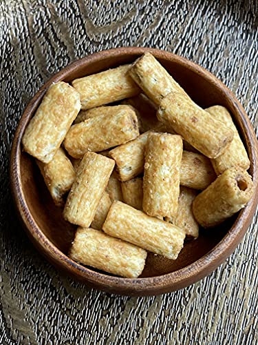 Tj Trader Joe's Bamba Hazelnut Cream Peanut Butter Snacks All Natural Peanut Butter Corn Puffs, 3 Oz Bag (Pack Of 2) #TOP3