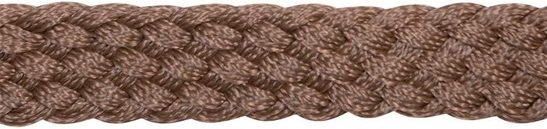 Classic Wide Nose Mule Tape Halter with Lead Rope Chocolate N/A