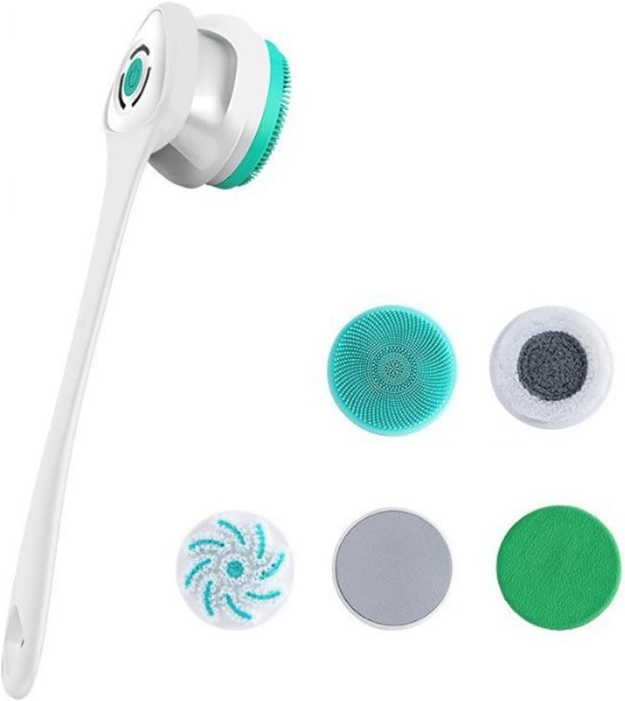 Electric Bath Brush,Electric Body Bath Brush with Long