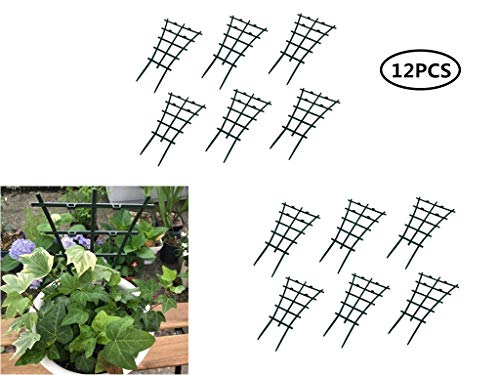 Pianta che cresce sostegno, Graticolati da giardino Leaf traliccio per piante rampicanti in vaso Vines Ivy cetrioli pomodoro gabbia crescere telaio di supporto
