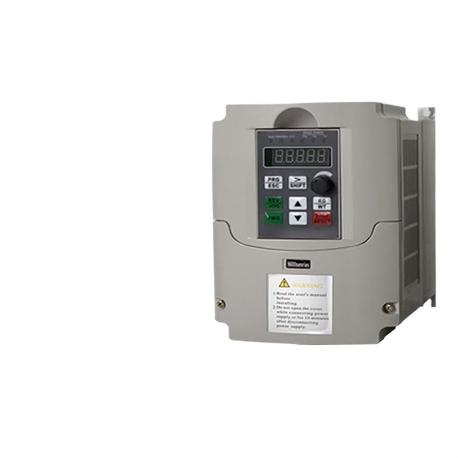 ZXAOMMBEA SKI670 4KW VFD Input 220V 1ph to Output 380V 3ph Variable Frequency Inverter for Motor Speed Control(0.75KW 220V to 380V)