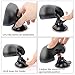 GES Rear View Mirror - 360 Degree Adjustable, Strengthen Suction Cup for Car - 5.9 x 2.2Inch - Black