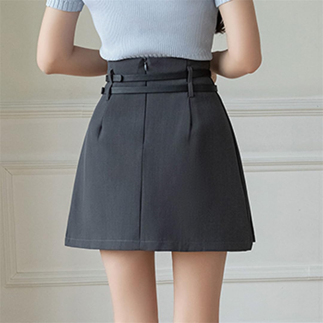 Minifaldas Plisadas De Verano para Mujer Faldas Cortas Acampanadas Sexis De Cintura Alta con Elegantes Pantalones Ajustados