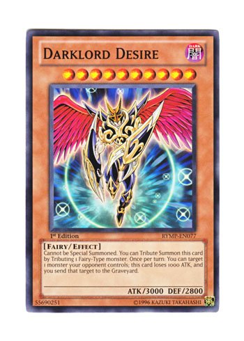 Amazon.co.jp: 遊戯王 英語版 RYMP-EN077 Darklord Desire 堕天使 