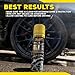 Meguiar's G190315 Ultimate Insane Shine Tire Coating, gives a Finish that Creates a Lasting Wet-Look for a Classic Black Shine, Easy to Use, No Hassle, No Mess, Ultimate Protection, 15 Oz Aerosol Can