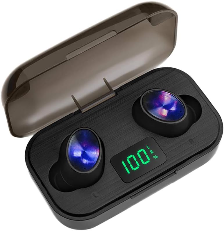 DDLTeck Wireless Earbuds with Charging Case, Bluetooth 5.0 Earbuds in-Ear Wireless Earphones, Type-C Mobile Phone Charging Case, Easy-Pairing Stereo Calls Built-in Microphones