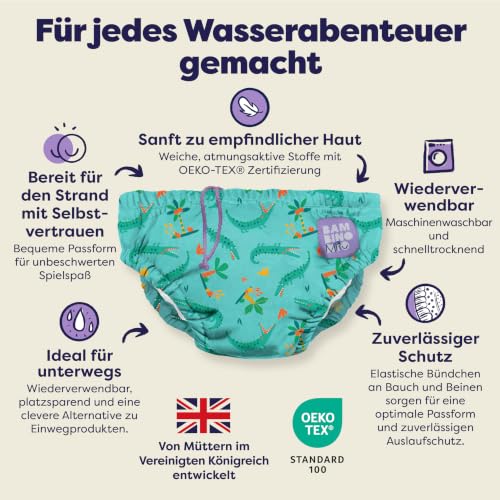 Bambino Mio Wiederverwendbares Schwimmhöschen (12–15 kg), Alter: 2–3 Jahre – Ansicht 2