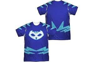 PJ Masks Catboy Costume Adults Unisex Sublimated Long Sleeve T Shirt Playsuit Pyjamas Lounge Wear