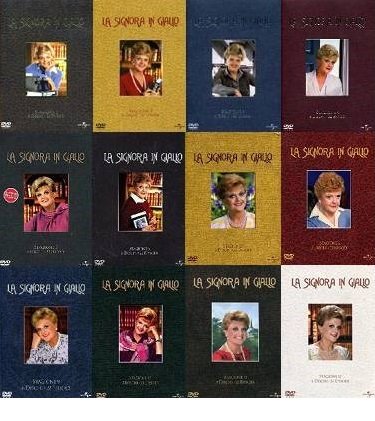LA SIGNORA IN GIALLO - Serie Completa Stagioni 1-12 (70 Dvd)