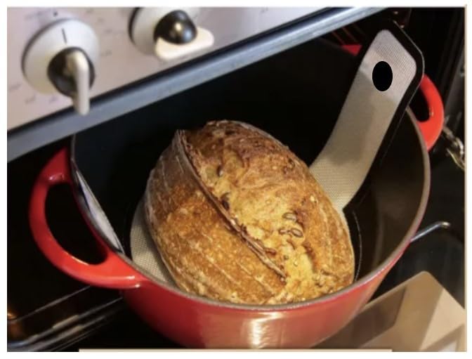 Silikon-Brotschlinge Für Dutch Oven – Antihaft, Hitzebeständig Bis 250°C, Mit Extra Langen Griffen