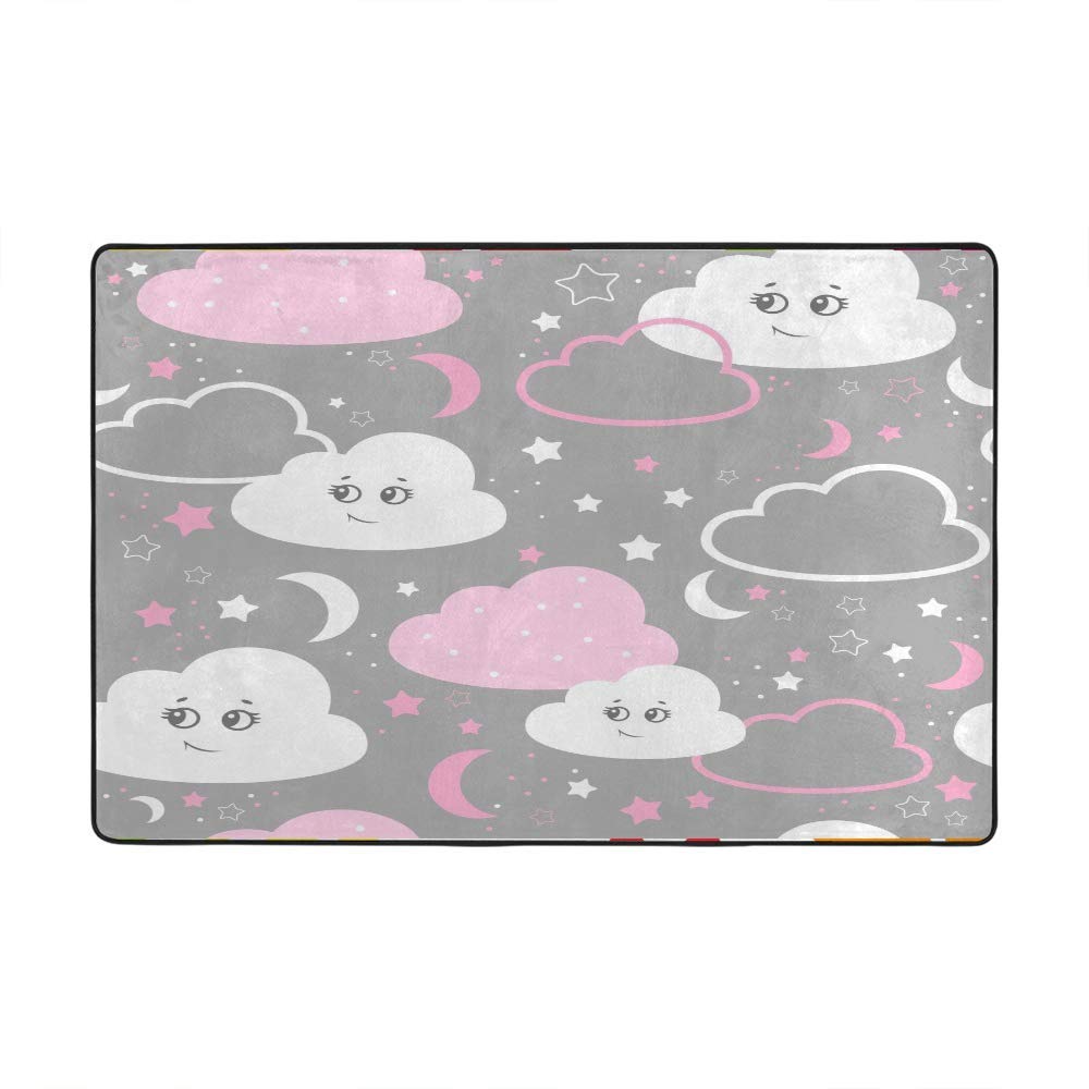 Tapis antidérapant lavable et facile à nettoyer pour salon