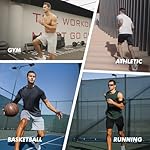 7 Pack Mens Athletic Shorts - Gym Basketball Running Workout Quick Dry Black Shorts with Pockets for Casual Performance - Image 4