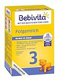 Bebivita 3 Folgemilch - ab dem 6. Monat, 3er Pack (3 x 500g)