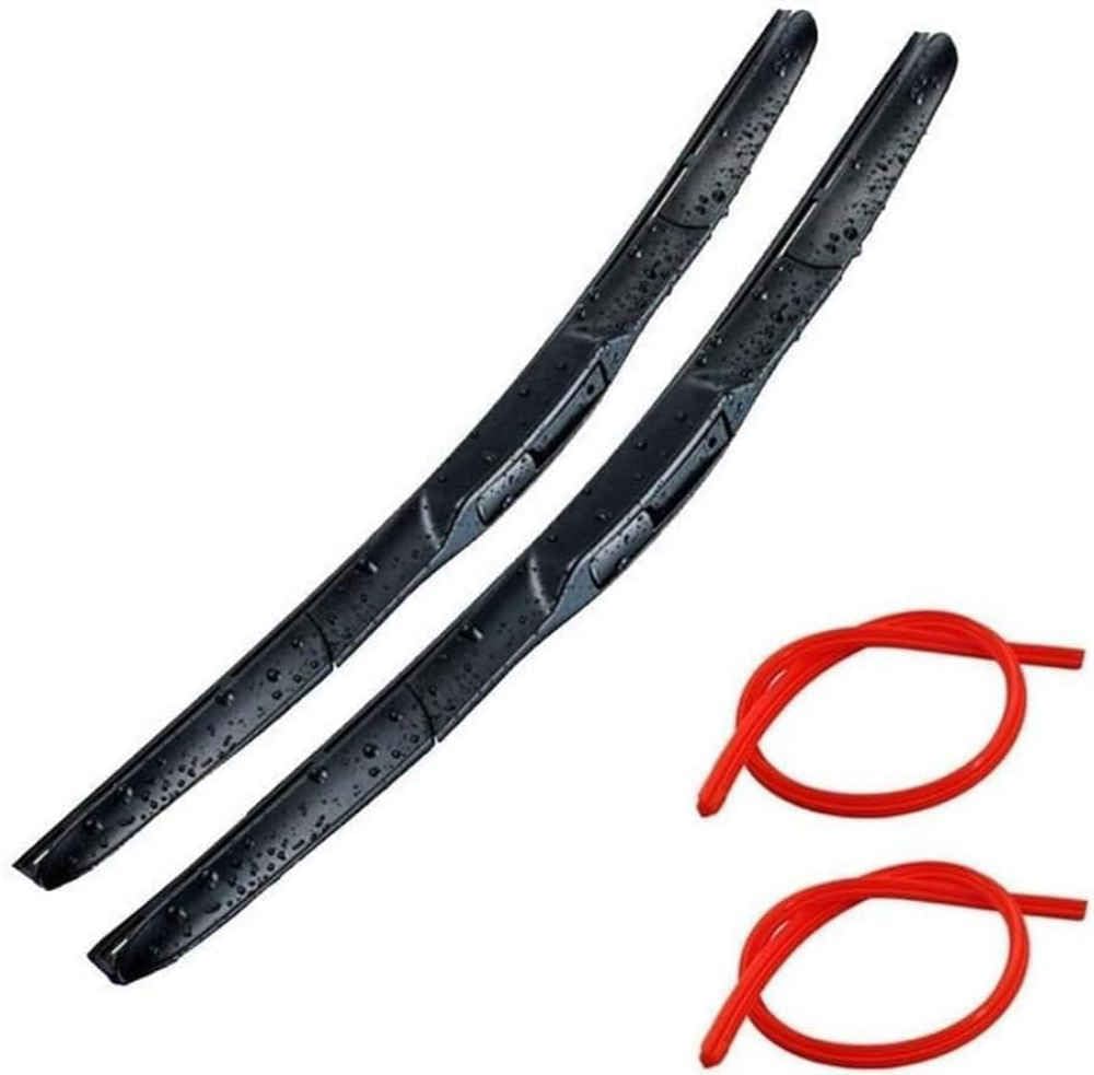 DZTYNKO Car Windscreen Wiper Blades Set for Suzuki Jimny 2008-2018 18in+16in, Front Window Wipers for Clear Visibility, Replacement Wiper Blades