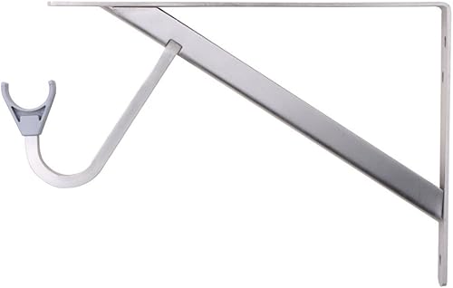 John Sterling Shelf Closet-Pro HD RP-0495-BN - Estante resistente y soporte para barra, níquel cepillado