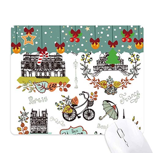 Tapis de souris Paris Eiffel graffiti pour embellir votre espace de télétravail en automne