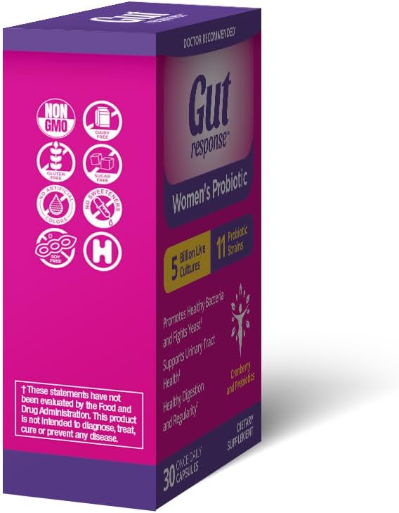 Miniatura 2 de Probiótico para mujeres, ralentiza el envejecimiento digestivo, aumenta el sistema inmunológico, apoya la salud femenina y de la UT, extracto de