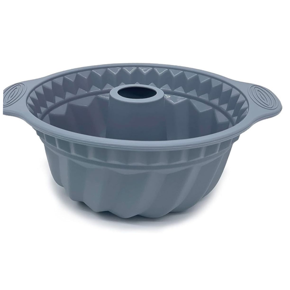 Set da 3 Stampi per Torta in Silicone Antiaderente Forma Tonda Scanalata a Stufa, Grande capacità, Resistenti e Facili da Pulire in Lavastoviglie per Dolci Fatti in Casa