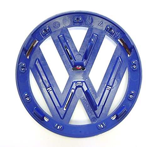 Genuine VW Front Grille Emblem Jetta-Hybrid 2013-2014 with Blue Inset 5C6853601DLIP by Volkswagen - Used condition - Image 2