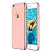 Produktbild Conie GT1665 Golden Touch Kompatibel mit iPhone 6 / 6S, Soft Flex Case Ultradünn Handyhüllen PC Bumper [2-Farbig] Hülle für iPhone 6S iPhone 6 Case Rosegold